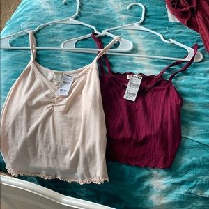 2 tillys tank tops both never worn